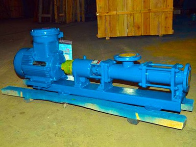 G型單螺桿泵的性能，特點，應(yīng)用