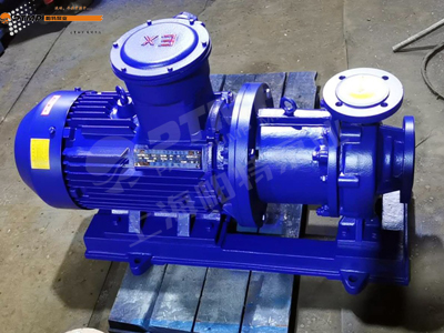 化工廠定制的CQB磁力泵成品展示