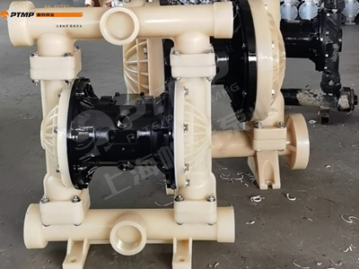 立式氣動(dòng)隔膜泵及壓力原理